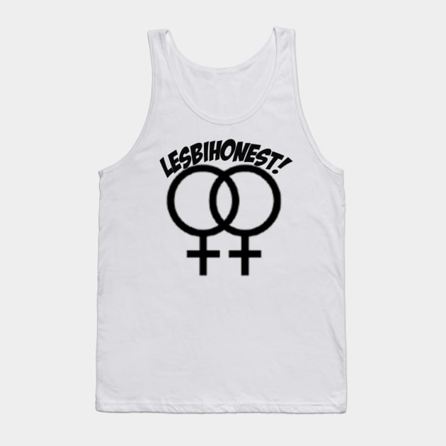 Lesbihonest! Tank Top by ButterfliesT